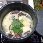 山形屋旅館 - 夕食（茶碗蒸し）