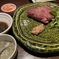 まある - ガーリックチップ、ポン酢、塩