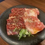 阪神尼崎 肉焼屋 - 上ハラミ・A5和牛カルビ