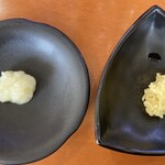 めんくま - すりおろしニンニク・すりおろし生姜(無料)