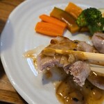 キッチン ブルー グローブ - かなりの肉厚です、ありがとう！！