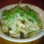 食堂るー - 合鴨ときの子の和風青じそPasta（800円）