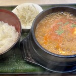 こり家 - スンドゥブチゲとご飯