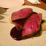 ビストロ ラグリ - おすすめ夏鹿のロースト