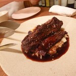 ビストロ ラグリ - 牛バラ肉の赤ワイン煮