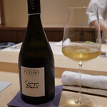 鮨 めい乃 - ⭐︎CHAMPAGNE FLEURY/Cépages Blancs Brut Nature 2012