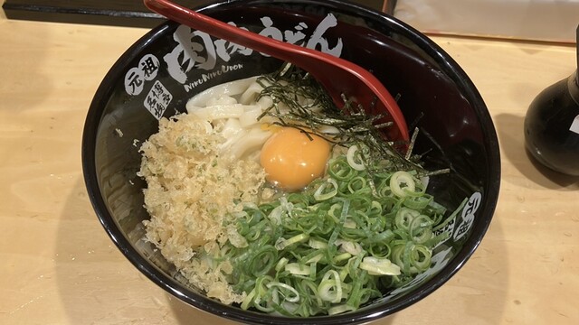 中洲　うどん　20選：第5位　元祖肉肉うどん 川端店