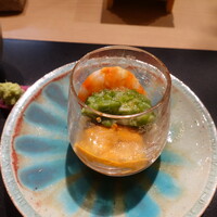 蓬左茶寮 - ウニ豆腐