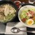 なんくる食堂 - 料理写真:沖縄そばとタコライスのセット950+肉ソーキに変更100
