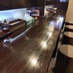 麺工房 華みずき - カウンター席