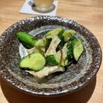 炭焼 うな富士 - お通し