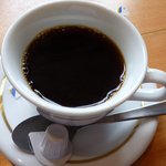 天國 - つれがコーヒー付きの特撰御膳を注文したのでサービスでつけてくれました♪