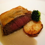 レストラン・セン - 牛フィレ肉のパリパリロースト　新ごぼうのソース