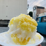 鯛焼きのよしかわ - 河内晩柑のかき氷