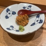 築地青空三代目 丸の内 - あん肝と西瓜の奈良漬