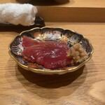 築地青空三代目 丸の内 - カツオの漬け