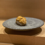 築地青空三代目 - 握り(ムラサキウニ)