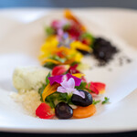 プレゼンテ スギ - 2024.7 Sugi畑をお皿に乗せて（サラダ）