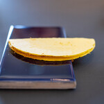 プレゼンテ スギ - 2024.7 カラスミ煎餅（2年熟成ボラ子カラスミ）