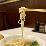順徳 - 葱湯麺（ネギ汁そば） ・麺