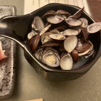 桑名蛤料理・蛤しゃぶしゃぶ 貝新 - しじみ汁