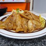 洋庖丁 - ポーク焼肉定食（特盛）1,000円