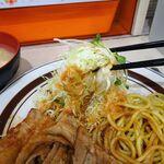 洋庖丁 - ポーク焼肉定食（特盛）1,000円