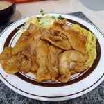 洋庖丁 - ポーク焼肉定食（特盛）1,000円