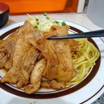 洋庖丁 - ポーク焼肉定食（特盛）1,000円