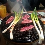 焼肉 グルマンズいとう - サガリ＆カルビ＆ねぎ