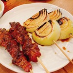 焼鳥風 - きも・玉ねぎ