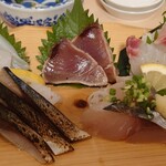 鮨ト酒 遠囲屋 - 刺盛り五点 一人前