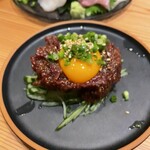 さかなや キンボシ 南町田店 - 馬肉のユッケ