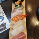 いけ洲居酒屋 むつ五郎 - 上にぎり