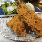 いけ洲居酒屋 むつ五郎 - あじフライ