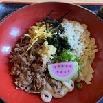 うどん山川 - ぶっかけ肉うどん