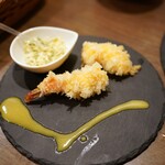 とんかつ そら - 海老フライ