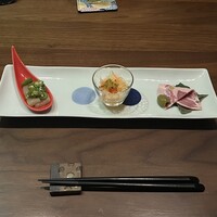 鉄板焼さわふじ - 前菜