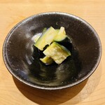 鮨 一二郎 - 水茄子は酢橘で♪