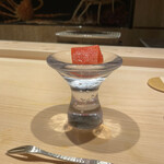 湘南沖地蟹専門店ふじ月 - 最後に西瓜