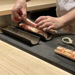 湘南沖地蟹専門店ふじ月 - 焼き蟹✨