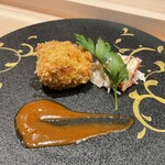 湘南沖地蟹専門店ふじ月 - 蟹クリーム　蟹のソースと