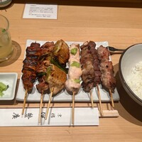 伊勢廣 京橋本店 - 7本定食3100円