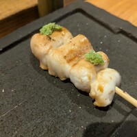 焼鳥 市松 - わさび焼き