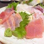 庄司鮮魚店 - 刺身盛り合わせ