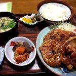 寿司金 - 生姜焼定食