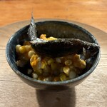 HIGASHITANI  - とうもろこしご飯＆稚鮎