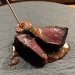 HIGASHITANI  - 鹿のもも肉 ラムレーズン すもも