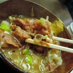 角一 - 2014.3もつ煮込み