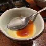 ふくろうの森 - デザートの豆乳プリン